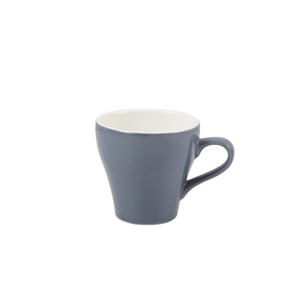 Picture of Genware Porcelain Grey Tulip Cup 9cl/3oz