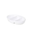 Picture of R.G.3 Divided Veg. Dish 24cm White