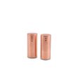 Picture of Copper Plated S Sided Salt & Pepper Set 7.5cm