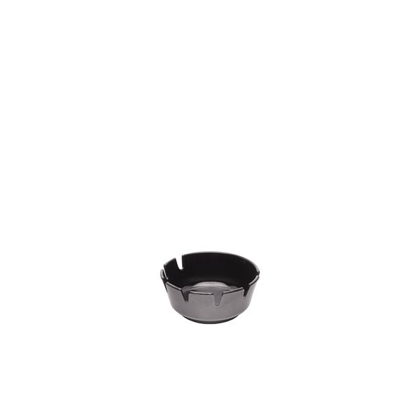 Picture of Melamine Deep Ashtray Black 100mm Dia