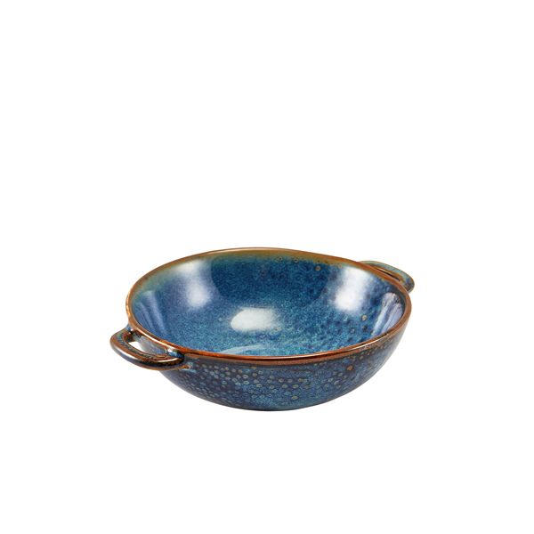 Picture of Terra Porcelain Aqua Blue Balti Dish 15cm