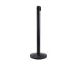 Picture of Black Barrier Post - Retractable Black Belt, pack of 2 units.