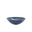 Picture of Terra Porcelain Aqua Blue Organic Bowl 22cm