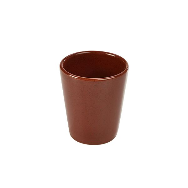 Picture of Terra Stoneware Rustic Red Conical Cup 10cm