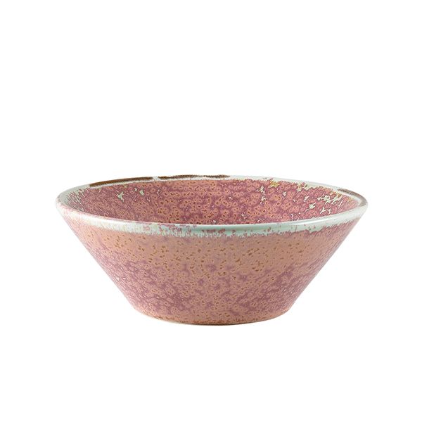 Picture of Terra Porcelain Rose Conical Bowl 14cm