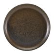 Picture of Terra Porcelain Black Coupe Plate 27.5cm