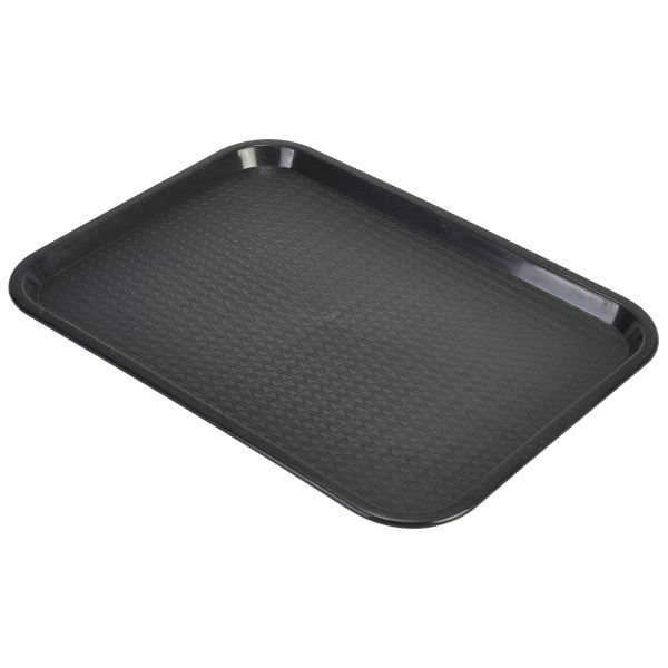 Picture of Fast Food Tray Black Large 45.7 x 35.8 x 2.2cm (L x W x H)