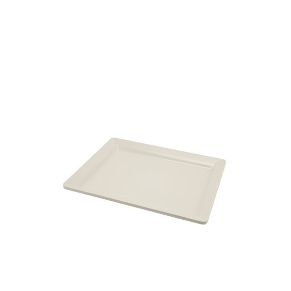 Picture of White Melamine Platter GN 1/2 Size 32 X 26cm
