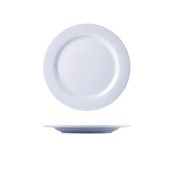 Picture of Genware 7" Melamine Plate White