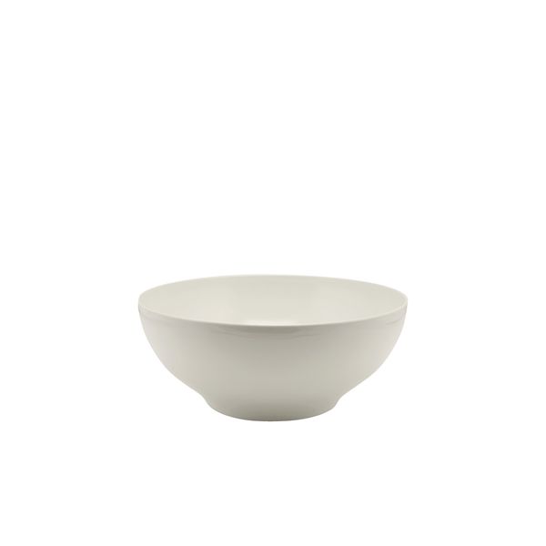 Picture of White Melamine Round Buffet Bowl 25.7cm