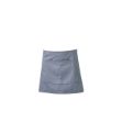 Picture of Grey Short Apron W/ Split Pocket 70 x 37cm