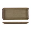 Picture of Terra Porc Grey Narrow Rect Platter 36x16.5cm