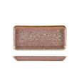 Picture of Terra Porc Rose Narrow Rect Platter 27x12.5cm