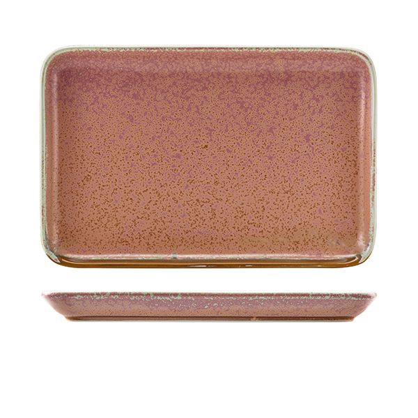 Picture of Terra Porc Rose Rectangular Platter 30 x 20cm