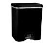 Picture of Black Polypropylene Pedal Bin 52L