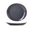Picture of Terra StoneW Rustic Blue Oval Plate 25x22cm