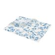 Picture of Greaseproof Paper Blue Floral Print 25 x 20cm