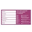 Picture of 50x100mm Removab Product/Allergen Label (500)