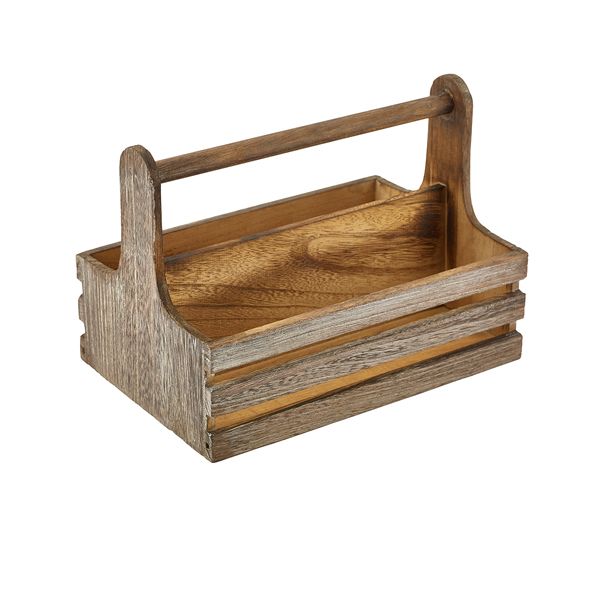 Picture of Rustic Wooden Table Caddy