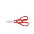 Picture of Stainless Steel Kitchen Scissors 8" Red