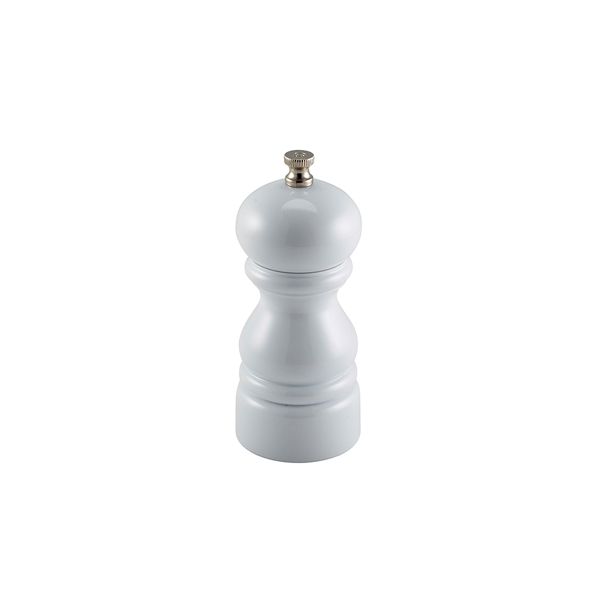 Picture of Genware Salt Or Pepper Grinder White 12.7cm