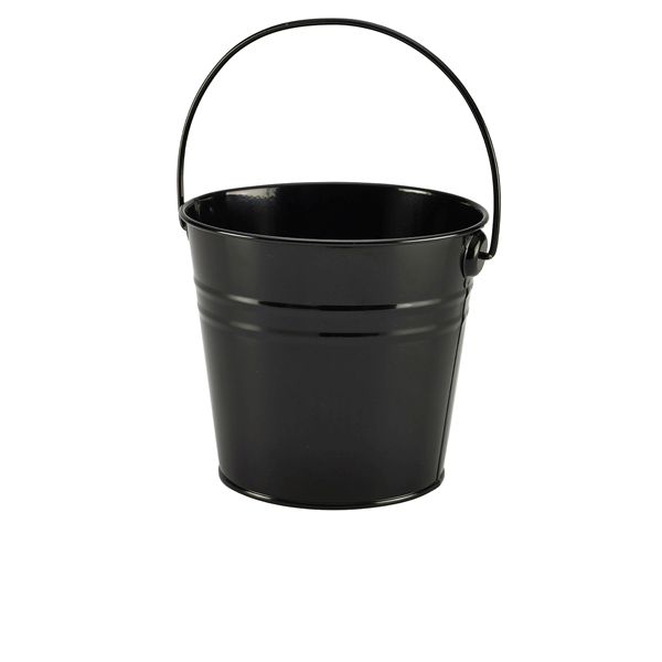 Picture of Stainless Steel Serving Bucket 16cm Dia Black Clearance price