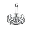 Picture of Black Wire Table Caddy 8" Dia X 8.5" (H)
