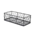 Picture of GW Rect Black Wire Basket 25 x 12 x 7.5cm
