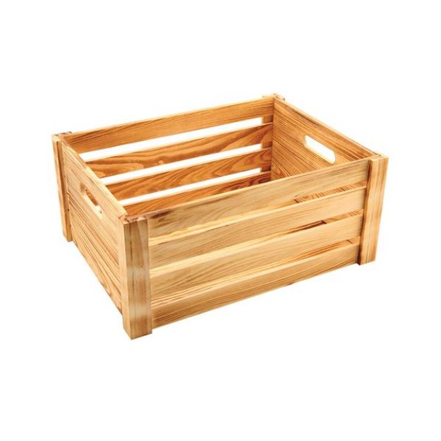 Premiere Wholesale Naas Co.Kildare. Genware Rustic Wooden Crate 41 x 30 ...