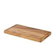 Picture of Genware Acacia Wood Serving Board GN 1/3