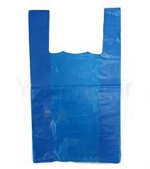 Picture of Blue Carrier Bags 16 MIC  22x45x35cm (2000) Medium