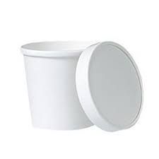 Picture of 26oz White Combo  Soup Container & Lid 250pk