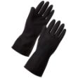 Picture of Jet Black Heavy Duty Gloves Large Size 9   (12 pairs) 