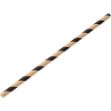 Picture of Paper Brown/Black Stripe Straw 8" (20cm)