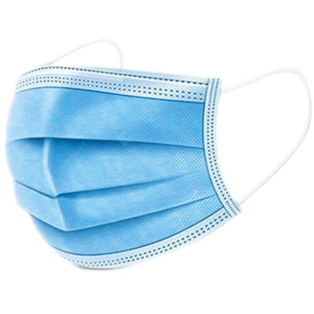 Picture of 3 Ply Face Mask - General Use NON-MEDICAL (Blue)