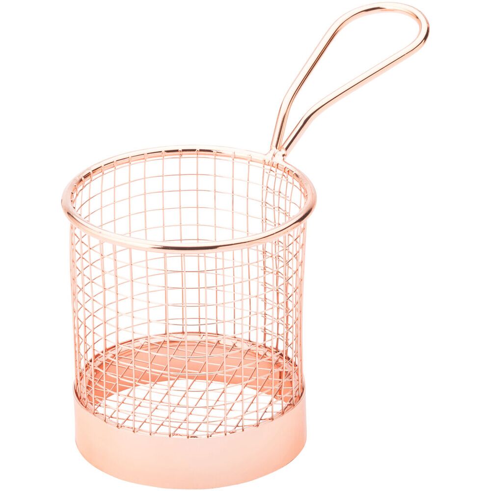 Picture of Copper Round Service Basket 3.5" (9cm)