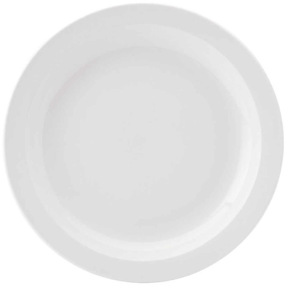 Picture of Pure White Narrow Rim Plate 10" (25.5cm)