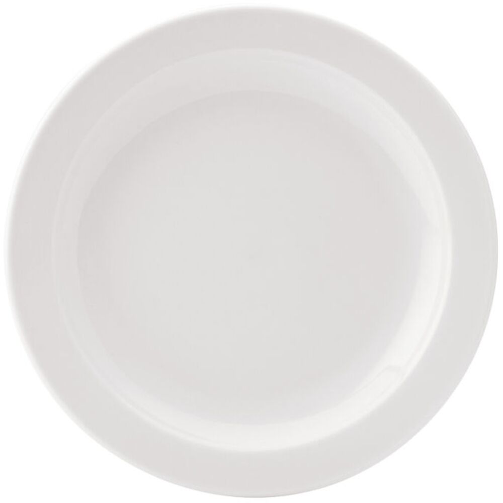 Picture of Pure White Narrow Rim Plate 8" (20.6cm)
