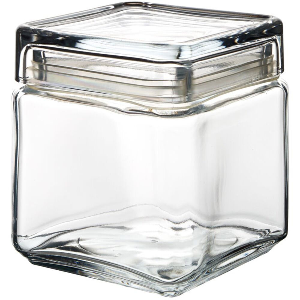 Picture of Square Biscotti Jar 1L