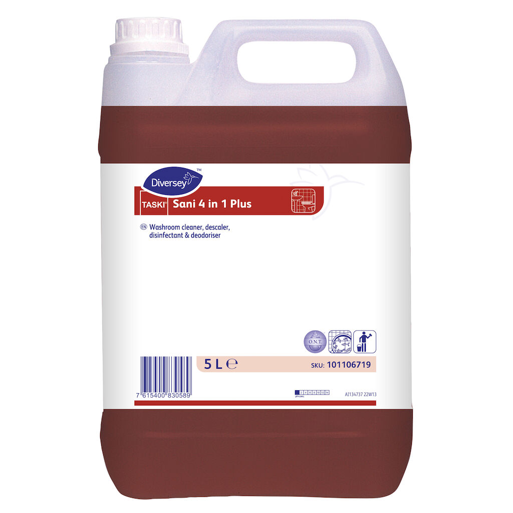 Picture of TASKI Sani 4 in 1 Plus 5L - Washroom cleaner,  New code: 101106719