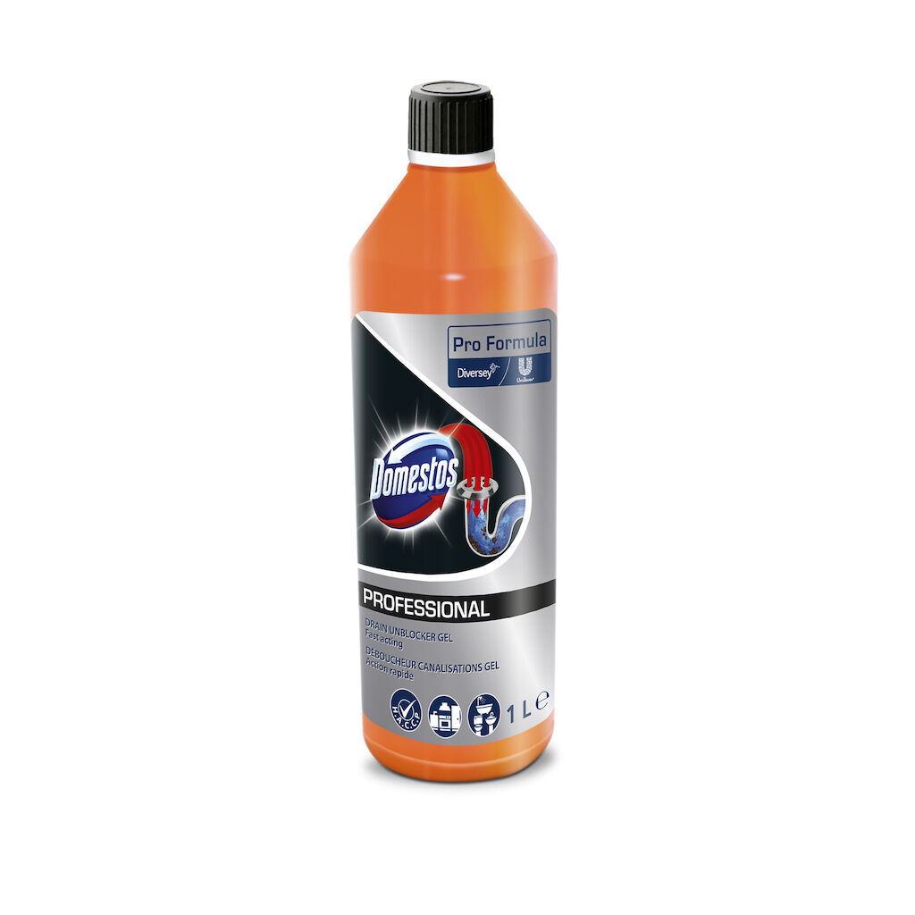 Picture of Domestos Pro Formula Drain Unblocker Gel 1L 