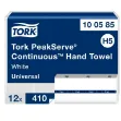 Picture of Tork PeakServe Continuous Paper Hand Towels White H5,Large pack of 4,920 sheets.
