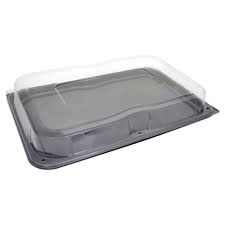 Picture of 22" Sabert Combo Black Platter & Lid 56cm Large (25)