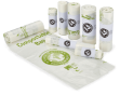 Picture of earth2earth, 140L Compostable Wheelie Bin Liners,  865 x1370mm -100pk
