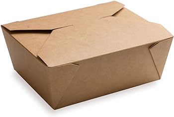 Picture of Leaf Leakproof Kraft Cont NO.8 1000ml 300pk