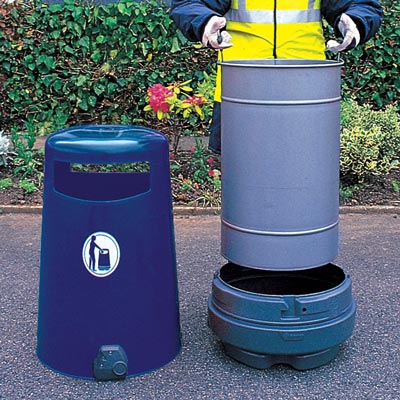 Picture of Topsy 2000™ Litter Bin  110L  100x54.5cm