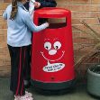 Picture of Topsy 2000™ Litter Bin with Billy Bin-it™ Symbol