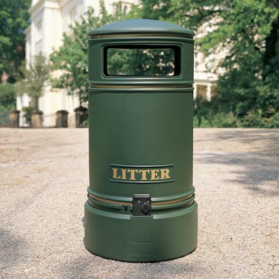 Picture of Topsy Jubilee™ Metal Litter Bin 125L