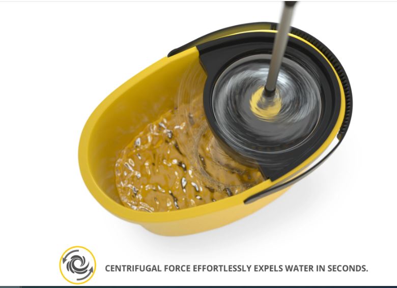 Picture of Spin Mop PAPA Commercial Cleaning System