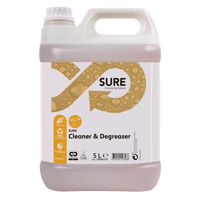 Picture of SURE Cleaner & Degreaser 5L - Plant based heavy duty degreaser and floor cleaner